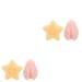 Zerodeko 4 pcs Konjac Face Wash sponges Back Scrubber exfoliating Body Puff Bath Back Scrubber dishwashing Scrubber Body Cleansing Puffs Konjac Flour Travel loofah Portable 1 Count (Pack of 1)