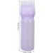 Hair Dye Applicator Bottle Portable Professional ABS Hair Dyeing Comb Bottle Stable for Styling for Hair Salon for Hairdresser - Buy Online on GoSupps.com