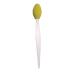 Double Side Nose Brush Silicone Beauty Nasal Blackhead Removing Long Handle Blackhead Clean Tools Skin Cleaning Tools for Home- Yellow
