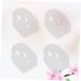 Set of 4 Nailing Tool Nail Tool Dip Nail Accessories Manicure Nail Art Tool White Nail Polish Tin for Nail Tip Shape Guides Mould Lip Gloss - Buy Online on GoSupps.com