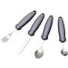 Homecraft Newstead Teaspoon - Adaptive Dining Aid for Elderly & Disabled | Non-Slip Grip, Stainless Steel Utensil for Arthritis & Parkinson's | VAT Relief Eligible in UK - Buy Online on GoSupps.com