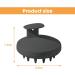 Yotun Silicone Scalp Massage Brush | Deep Cleaning & Hair Growth | Daily Head Massage Tool - Buy Online on GoSupps.com