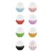 Fomiyes 400 pieces of paper cup made of wax plug the wax melting warmer An electric oil lamp shell replacement oil warmer bowl 210gpet coated paper lower bracket baking paper