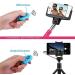 AngelReally Wireless Camera Shutter Remote Control for Smart Phones - iOS/Android Compatible (1 Pink + 1 Blue) - Buy Online on GoSupps.com
