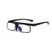 Blue Light Blocking Reading Glasses For Women Men Trendy Flip Cover Readers Anti Eyestrain Glasses(Couleur:Noir Grandeur:2.5x)