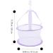 Hanging Mesh Basket Dryer for Makeup Brushes | Foldable Cleaning Rack & Drying Solution for Sponges & Puffs (Purple - Buy Online on GoSupps.com