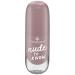 Essence Gel Nail Colour Gel Polish No. 30 Nude To Know Nude Express Result Long-Lasting Colour-Intense Gely Shiny No Acetone Vegan Microplastic Particles Free (8 ml)