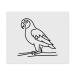 2 x Microfiber Cleaning Cloths "Perched Parrot" (LC00024473)