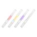 Minkissy 4 pieces nail nutrition pin nail skin oil pencil empty tool for nail repair pen for nailerum nail revitalizing nutrition pen repair beeswax nail polish