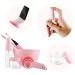 Facial Care Mask Mixing Tool Sets Bowl Stick Brush Gauge Cleaning Mat 9 in 1 Set Pink - Buy Online on GoSupps.com