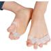 Functional Fitness Toe Separators - Foot Pain Relief & Plantar Fasciitis Straighteners - Fix Feet, Toes, Bunions - Crossfit Toe Spacers (White) - Buy Online on GoSupps.com
