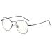 Eye PhD women's fashion polygon anti-blue light computer reading lane HD lens radiation protection men's glasses Diopter +1.0 to +3.0.02 +1.0 +1.0 02