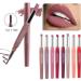 Miss Rose Long-lasting Lip Liner Matte Lip Pencil Waterproof Moisturizing Lipsticks Makeup Contour Cosmetics 02 Sweetgirl - Buy Online on GoSupps.com