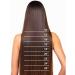 Clip-In Hair Extensions - Realistic 8 Wefts Straight Dark Brown to Ash Blonde | 66 cm 140g - Buy Online on GoSupps.com