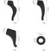 Buy Housoutil 48 Pairs Silicone Anti-Slip Glasses Holders | Ear Hooks for Men & Women | Durable Slide-Resistant Accessories - Buy Online on GoSupps.com
