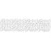 Flurry of Feathers Full Line Stencil - Continuous Line Template for Quilting - Nylon Mesh for Free Motion, Domestic & Long-Arm Machines (50030) - Buy Online on GoSupps.com