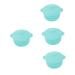 Beaupretty 4 pieces of wax melts silicone shell skin care silicone bowl pot warmer made of silicone wax wax stuff made of silicone waxed replacement wax heating bowl travel hair removal pebbles
