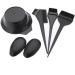 Hair Dye Brush and Mixing Bowl Set Tint Comb for Hair Hair Dye Bowl and Brush Kit DIY Beauty Saloon Kit Coloring Comb and Hair Dyeing Applicator & Styling Accessories - Buy Online on GoSupps.com