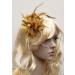White Flower Feather Bead Corsage Hair Clips Fascinator Set - Buy Online on GoSupps.com