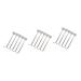 FOMIYES 15 STK back massage gear made of metal The gift of personalized back scratch stainless steel inoxlm hand massage clock claw scratches bear back scratch.