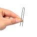 Black Hair Nets - 50 Pcs Invisible Elastic Mesh with 40 U Shaped Hair Pins for Women Hair Buns - Medium Size - Buy Online on GoSupps.com