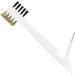 Kitchen Brush Scraper Tool - Cooktop Scraper Grease Removal Scrubber Rust Cleaner Scraper Bathroom Scrubber Cleaning Tool Stove Brass Brush Sink Crevice Brush for Home Foccar - Buy Online on GoSupps.com