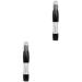 minkissy 2 Pcs Nose Hair Trimmer Nose Hair Remover Pen Shape Trimmer Body Hair Remover Electric Nose Hair Razor Face Hair Razor Face Shaver Facial Hair Remover Battery Nose Hair Shaver