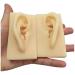 Artificial Human Pattern Silicone Ear - Silicone Simulation Ear for Micro Plastic Surgery Module Piercing Ear Piercing Teaching Demonstration - Buy Online on GoSupps.com