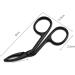 Premium Scissor-Shaped Eyebrow Tweezers & Hair Remover - Curved Flat Tip Silver Clip - Buy Online on GoSupps.com