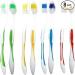 8-Pack Soft Manual Toothbrushes - Family Size Ideal for Kids & Adults Perfect for Daily Dental Care & Travel - Buy Online on GoSupps.com