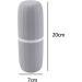 Magideal Portable Journey Toothbrush Holder - Compact & Reusable Travel Cup for Camping Outdoor & Shower - Buy Online on GoSupps.com