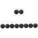Minkissy exercise cubes handicraft collection ball relief bell play handballs jade scooters for facial massage ball Chinese practice ball adults chi ball Chinese stress balls older 3.50x3.50cmx5pcs black 5 pieces