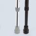 PSMPENG LRVTREC Forearm Crutches Adjustable Healthcare Forearm Crutches Adjustable Single Walking Stick with Non Slip Tip & Durable Thicken 1. 2mm Metal Frame Adults Crutch Gray Lightweight Arm - Buy Online on GoSupps.com