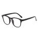 Porgeel Blue Light Blocking Glasses Lightweight Blue Screen Glasses Anti Glare Computer Gaming Glasses for Women Men Black