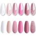 Vishine 6Pcs Soak Off LED UV Gel Nail Polish Varnish Nail Art Starter Kit Beauty Manicure Collection Set C001 6pcs C001 - Buy Online on GoSupps.com