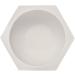 M HLE Hexagon Soap Dish - Elegant Biscuit Porcelain White | Premium eCommerce International Shipping - Buy Online on GoSupps.com