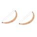 FOMIYES 2 sets Shape Horizontal Eyebrow Level Shaping Shaper Tool Measure Auxiliary Kit Measuring Line Bow