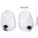 Mobestech Gel Heel Inserts - 4 Pairs Orthopedic Insoles for O/X Leg Correction | Comfortable Shoe Cushions for Men & Women - Buy Online on GoSupps.com