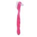 Denture Brush Doublesided Safe Ergonomic Denture Brush for Home Travel (Pink)