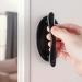 4 pcs Round Safety Handle Glass Door Wardrobe Cupboard Drawer Invisible Hole-Free Self-Adhesive Handle Home Hardware Supplies (Color : White) - Buy Online on GoSupps.com