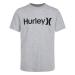 Hurley Boys' One and Only Graphic T-Shirt Large Dark Gray