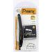 ProMax Professional Straight Edge Razor | Close Shaving Men's Manual Shaver with 100 Derby Blades | Durable Stainless Steel & Black Handle | International Shipping Available - Buy Online on GoSupps.com