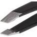 Siroshi Tweezers - Eyebrow Precision Slant Tweezers (Black) - Buy Online on GoSupps.com
