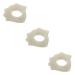 Didiseaon 3pcs Guasha Tool for Face Tool for Face Gua Sha Stone Tools Jade Skincare Essentials 6.20X5.50X0.90CMx3pcs As Shownx3pcs