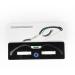 Microblading Permanent Makeup Bow and Arrow Line Ruler Black Measuring Brow String Pre Inked Tattoo for Eyebrow Mapping (1pc Black)