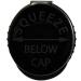 W Gallery 100 Black 116mm Pop Top Joint Smell-Proof Container for Pre-Rolls and Blunts - BPA-Free Plastic Holder for RAW Cones and J Oil Cartridges - Buy Online on GoSupps.com