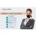 5 Layer Breathable Cotton Face Mask with Filter Reusable Black Face Masks Washable Uk with Adjustable Ear Straps Nose Wire & Replaceable Filters for Unisex Black 12 - Buy Online on GoSupps.com