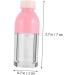 10 pi ces Tubes de Brillant L vres Vide Transparent Petit Format pour Brillant Huile et Teinte L vres Bouteilles Plastique R utilisables pour Femmes Rose - Buy Online on GoSupps.com