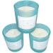 Shop Beautiful Aromatherapy Candles for Mother's Day - 3 Soft Scented Balance Equilibre Candles with Wood Lid in Teal Green - Buy Online on GoSupps.com