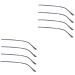 Doitool glasses 4 pairs of glasses legs unisex-schnapps glasses n Temper for glasses glasses.
